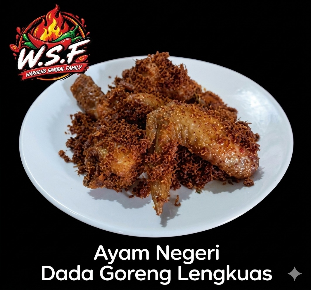 AYAM NEGRI DADA GORENG LENGKUAS