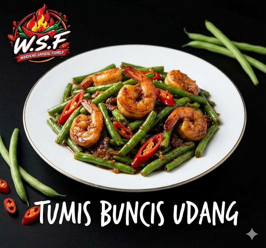 Tumis Buncis Udang