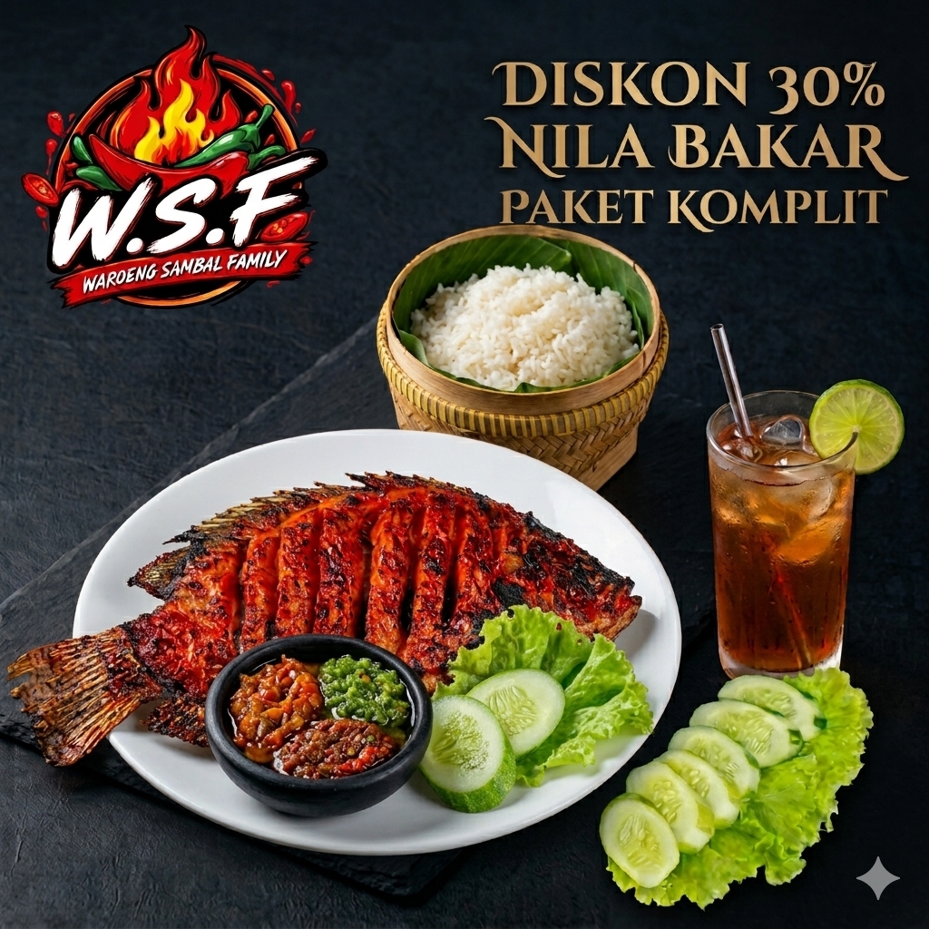PAKET NILA BAKAR KOMPLIT