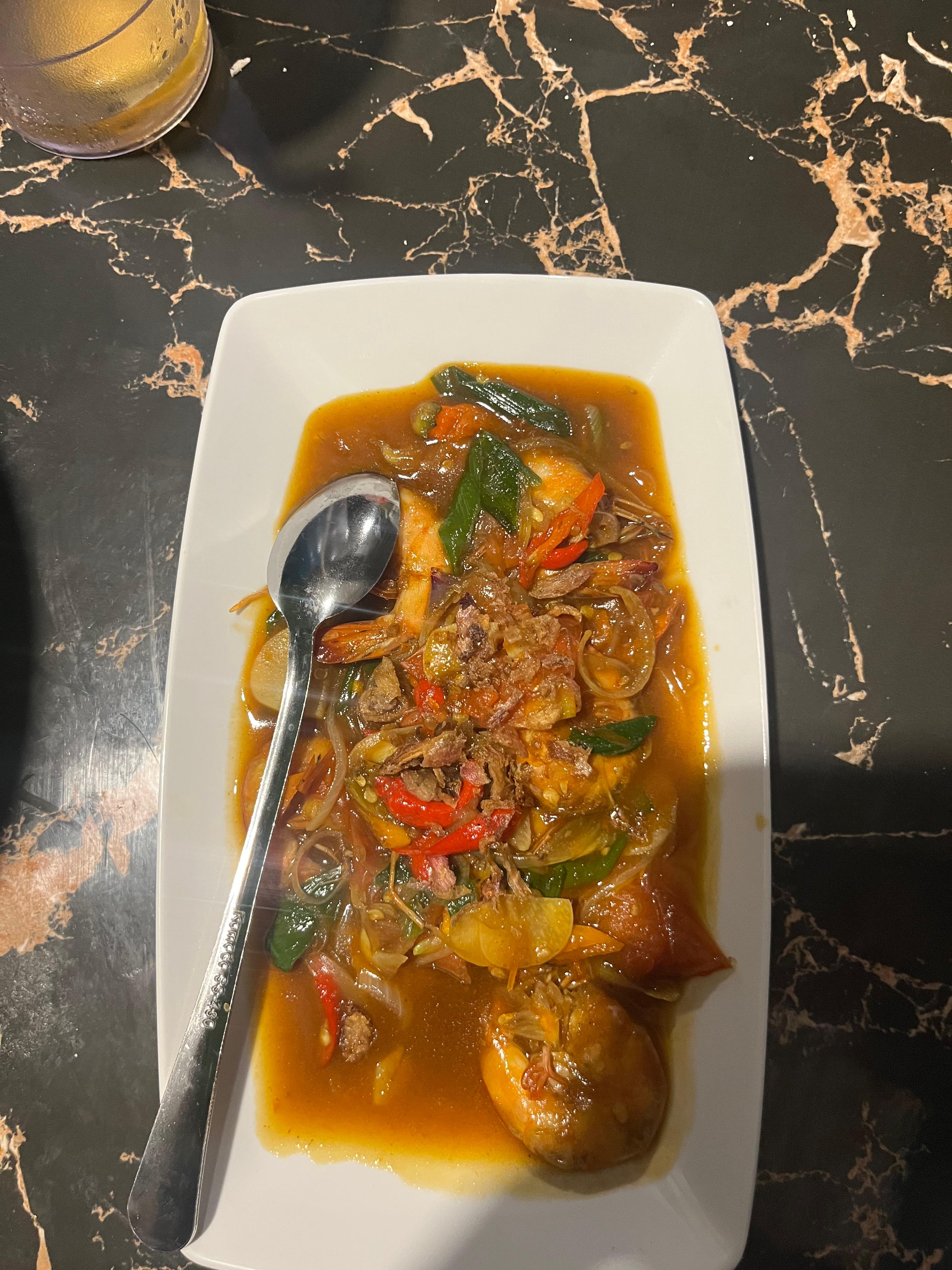 Udang Pedas Manis