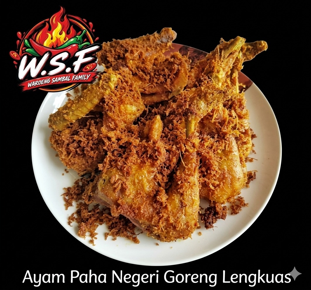 AYAM NEGERI PAHA GORENG LENGKUAS